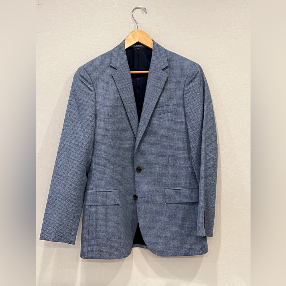 J. Crew Lightly Worn Wool/Silk Slim Blazer